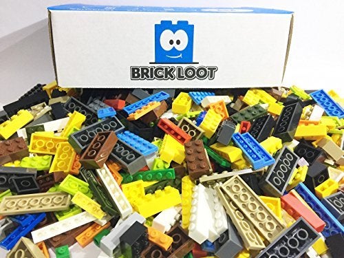 Brick Loot 1 000 Building Blocks w/Storage Box Organizer  Toy Bricks for Kids & Adults 6 Year Old +  Fun Toys for Boys or Girls  Building Block Sets  Compatible with Lego & All Brands  70 Free Pieces - Image 3